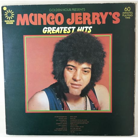 Mungo Jerry ‎– Golden Hour Presents Mungo Jerry's Greatest Hits