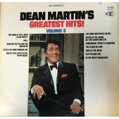 Dean Martin ‎– Dean Martin's Greatest Hits, Volume 2