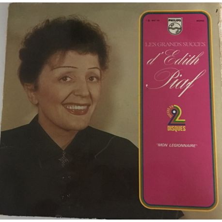 Edith Piaf ‎– Les Grands Succes D' Edith Piaf 2LP