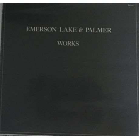 Emerson Lake & Palmer* ‎– Works Volume 1 2LP