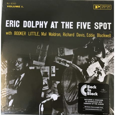 Eric Dolphy ‎– At The Five Spot, Volume 1. 180 g LP