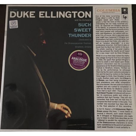 Duke Ellington And His Orchestra ‎– Such Sweet Thunder 180g lp