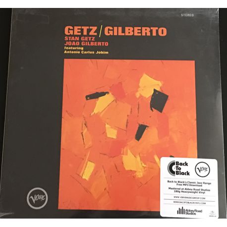 Stan Getz / Joao Gilberto* Featuring Antonio Carlos Jobim ‎– Getz / Gilberto 180 gr lp