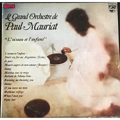 Le Grand Orchestre De Paul Mauriat ‎– L'Oiseau Et L'Enfant Plak