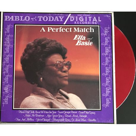 Ella* And Basie* ‎– A Perfect Match Kırmızı Plak