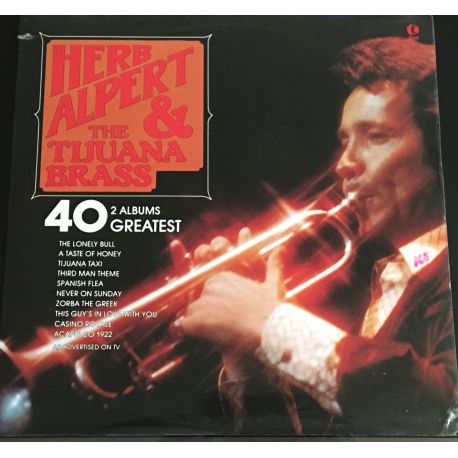 Herb Alpert & The Tijuana Brass ‎– 40 Greatest Plak