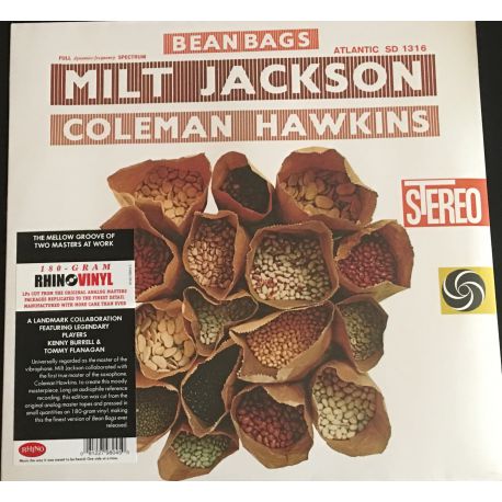 Milt Jackson, Coleman Hawkins ‎– Bean Bags 180 g lp