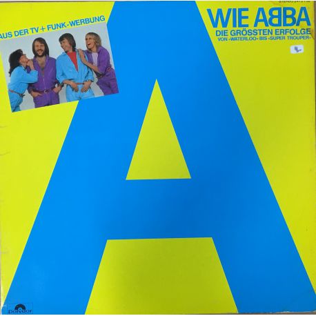 ABBA ‎– A Wie ABBA Plak (Abba Hit Şarkıları)