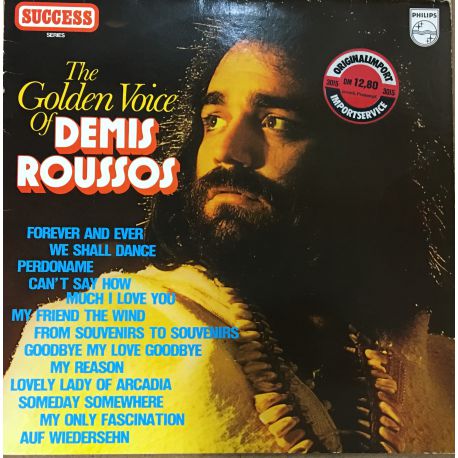 Demis Roussos ‎– The Golden Voice Of Demis Roussos Plak