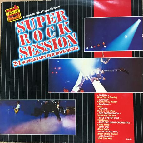 Super Rock Session - 24 Superstars Der Rockmusik 2 Plak