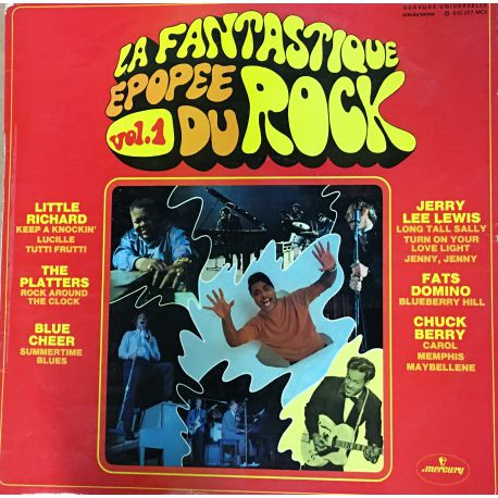 La Fantastique Epopée Du Rock Vol. 1 Plak (Chuck Berry-Little Richard-Little Richard )