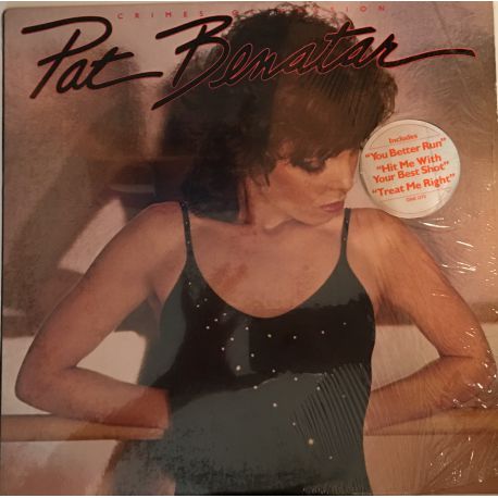 Pat Benatar ‎– Crimes Of Passion Plak