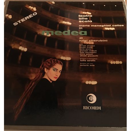 Maria Meneghini Callas*, Luigi Cherubini, Teatro Alla Scala, Tullio Serafin ‎– Medea 3 Plak Box Set