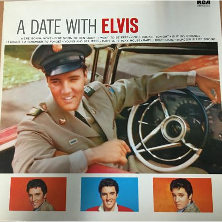 Elvis Presley ‎– A Date With Elvis Plak