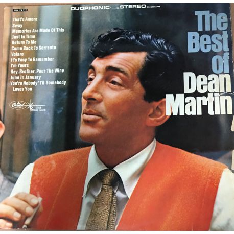 Dean Martin ‎– The Best Of Dean Martin Plak