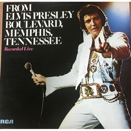 Elvis Presley ‎– From Elvis Presley Boulevard, Memphis, Tennessee Plak