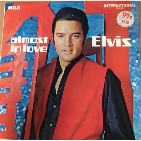 Elvis Presley ‎– Almost In Love  Plak