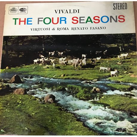 Vivaldi* – Virtuosi Di Roma*, Renato Fasano ‎– The Four Seasons Plak