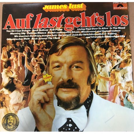 James Last ‎– Auf Last Geht's Los Plak