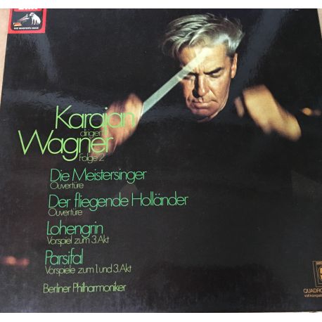 Wagner* - Herbert von Karajan, Berliner Philharmoniker ‎– Karajan Dirigiert Wagner, Folge 2 Plak