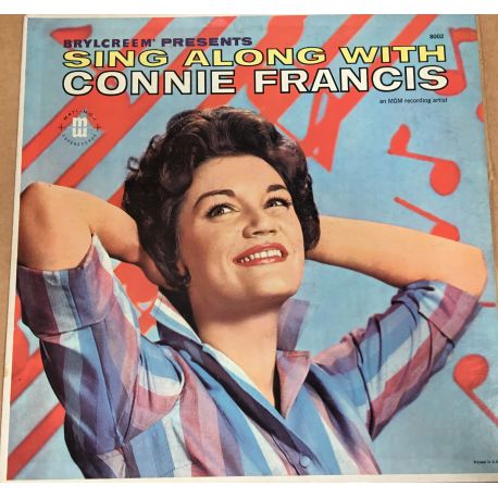 Connie Francis ‎– Sing Along With Connie Francis Plak