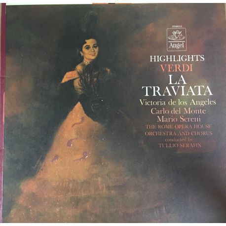 Giuseppe Verdi - Victoria De Los Angeles, Carlo Del Monte,   Plak