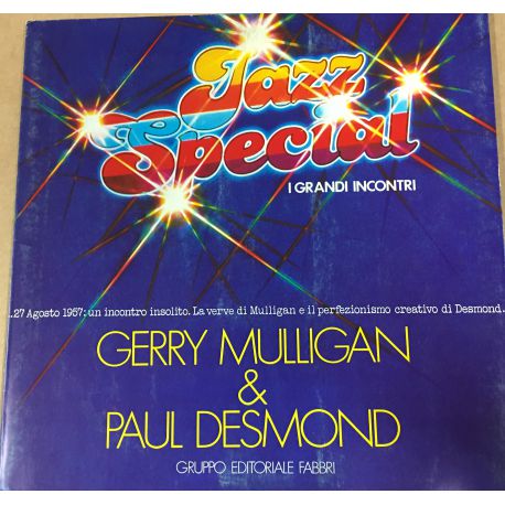 Gerry Mulligan & Paul Desmond ‎ Jazz Special - I Grandi Incontri Plak