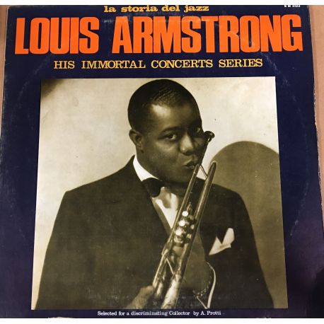 Louis Armstrong ‎– His Immortal Concerts Series Plak