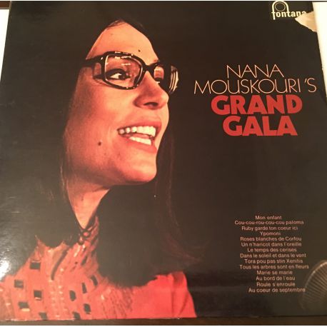 Nana Mouskouri ‎– Nana Mouskouri's Grand Gala Plak