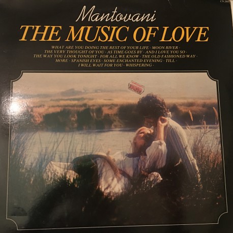 Mantovani & His Orchestra* ‎– The Music Of Love Plak